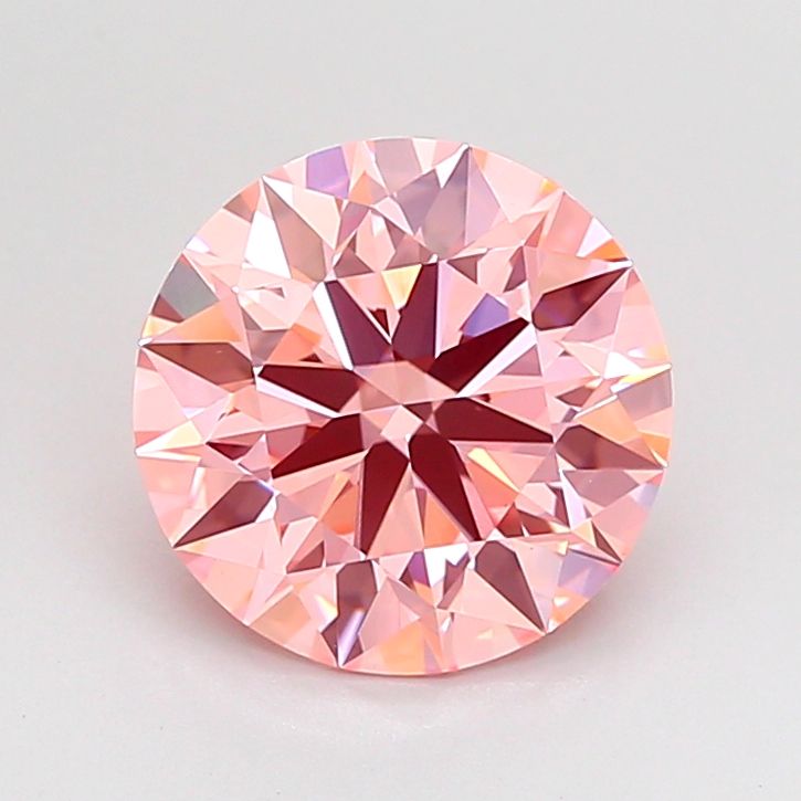 2.54 ct. round Lab Grown Diamond front image