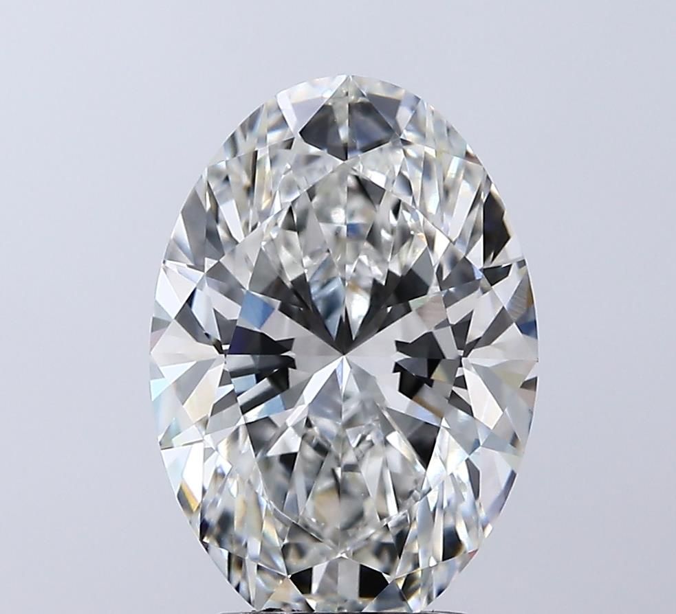 3.53 ct. oval Lab Grown Diamond front image