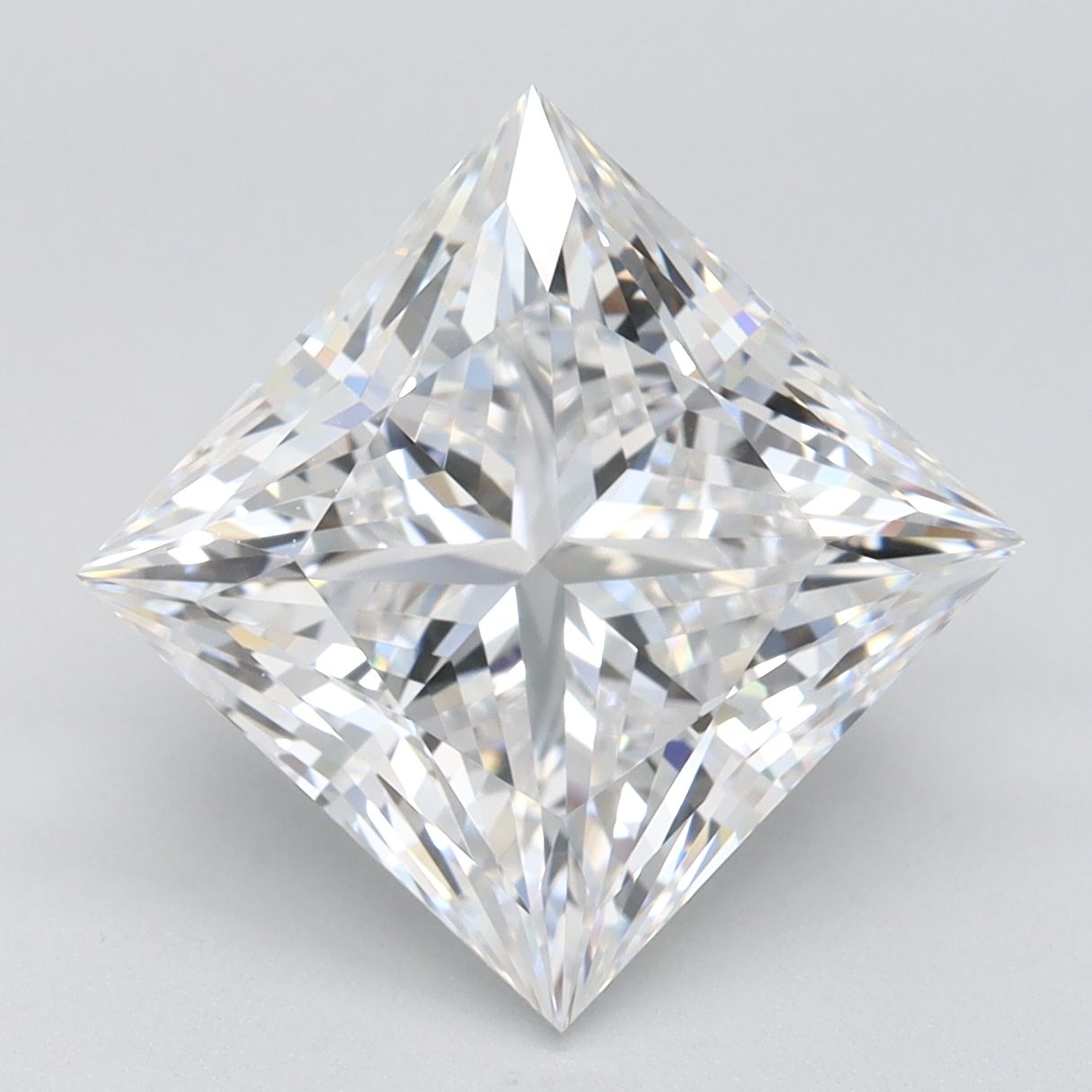 4.38 ct. princess Lab Grown Diamond front image