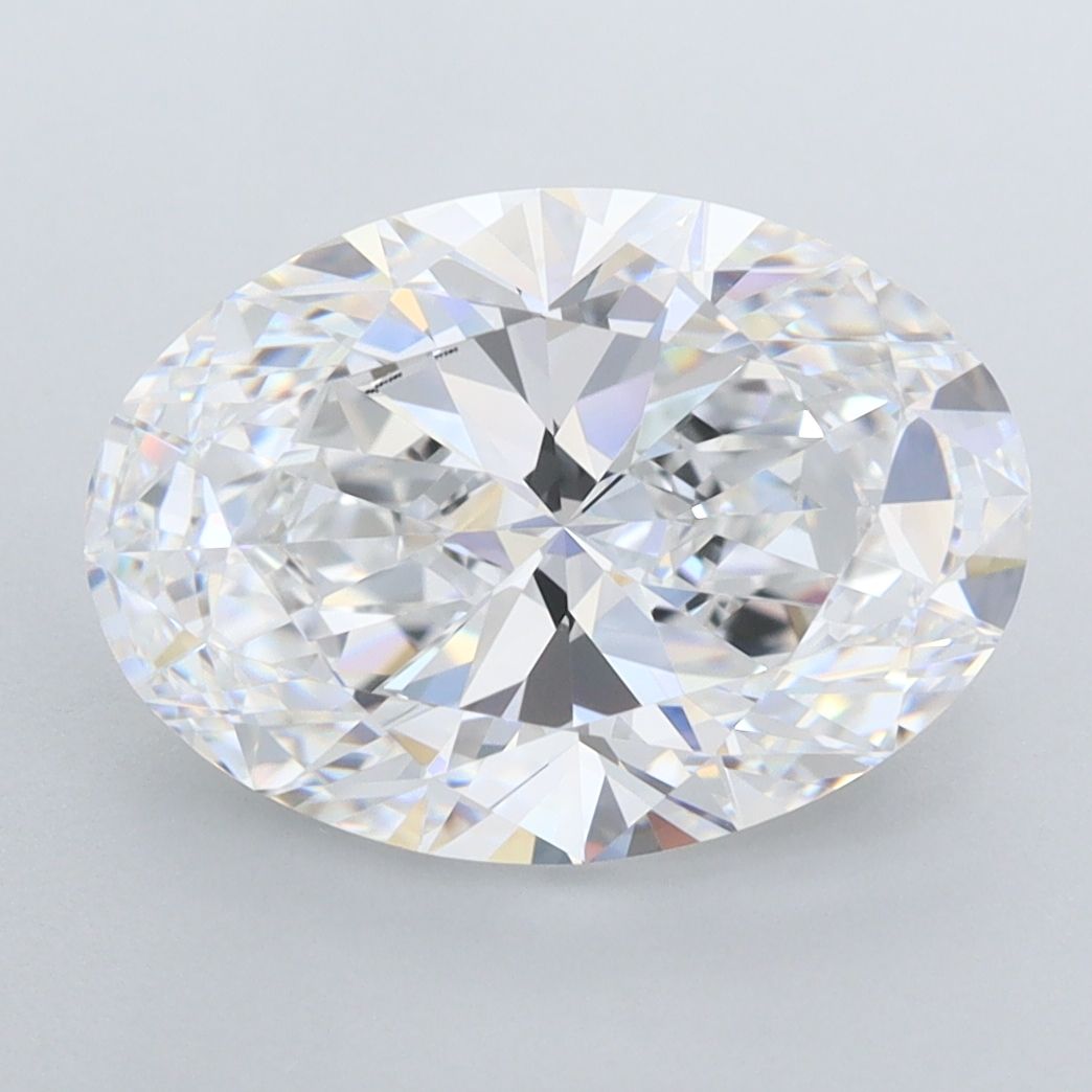 3.82 ct. oval Lab Grown Diamond front image