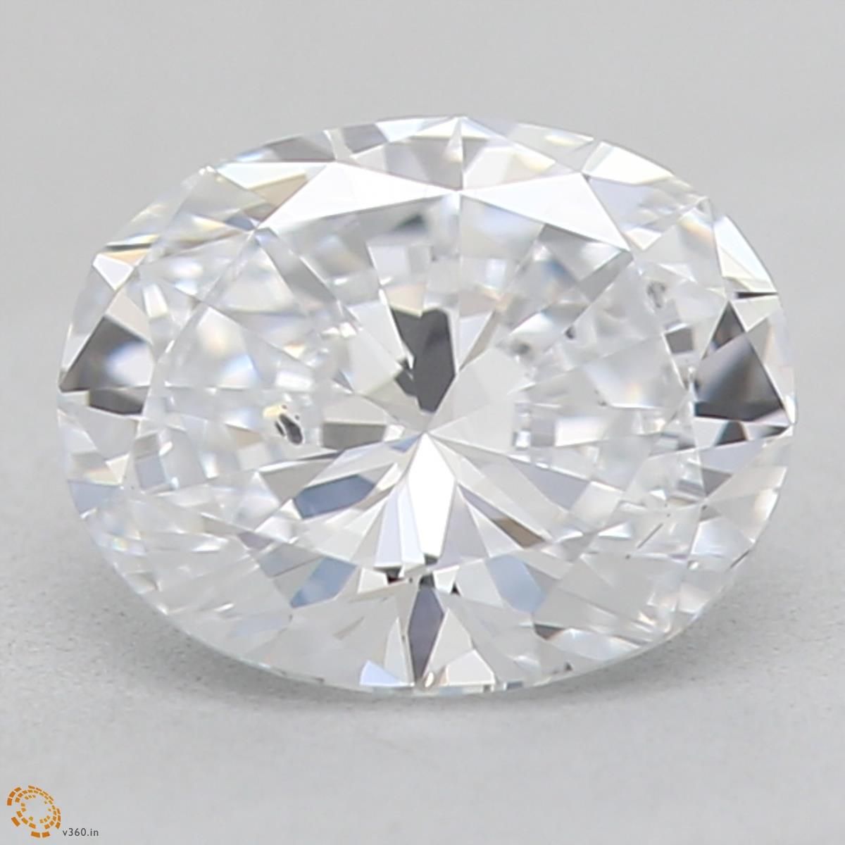 0.41 ct lab-grown Oval Diamond