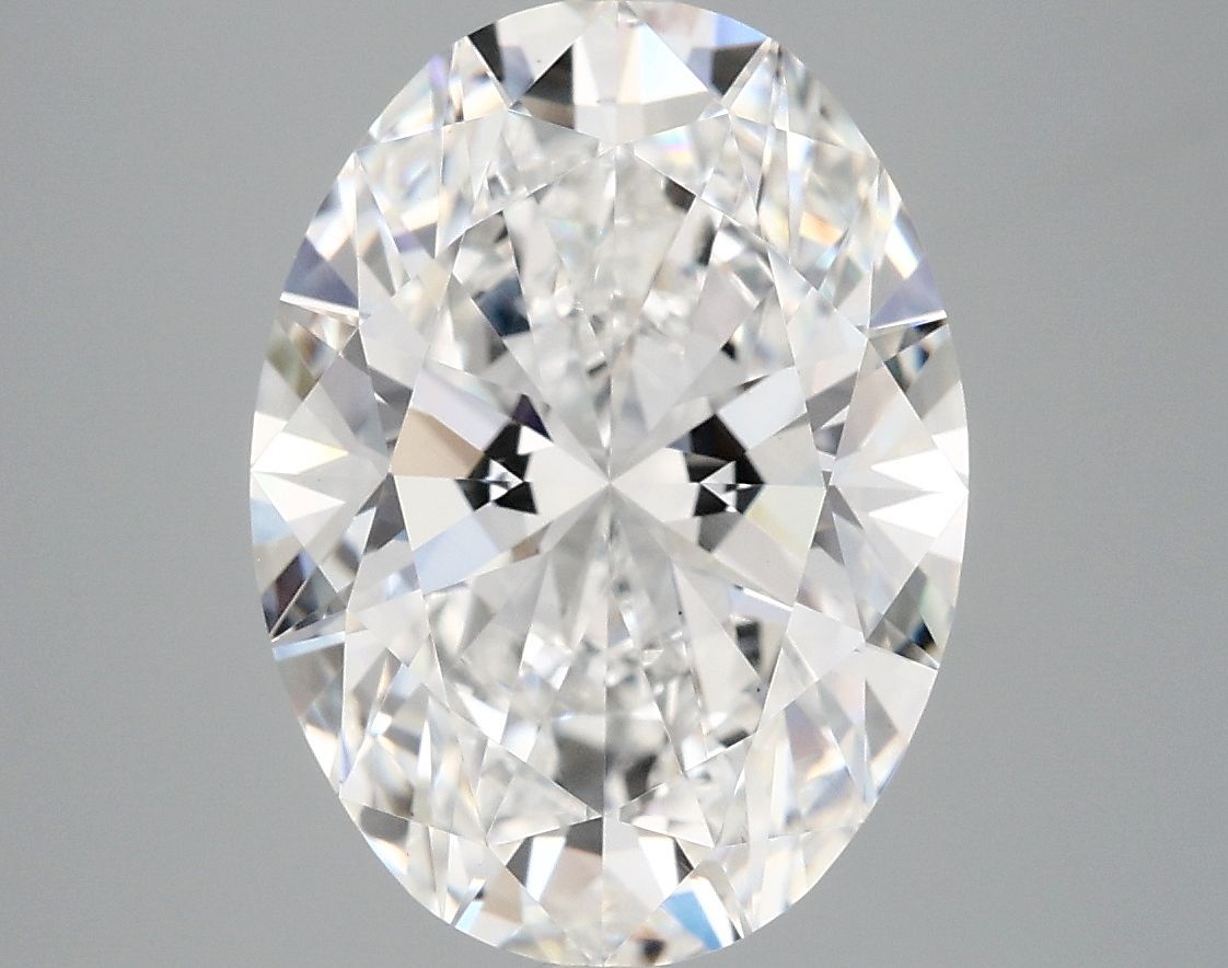 5.09 ct. oval Lab Grown Diamond front image