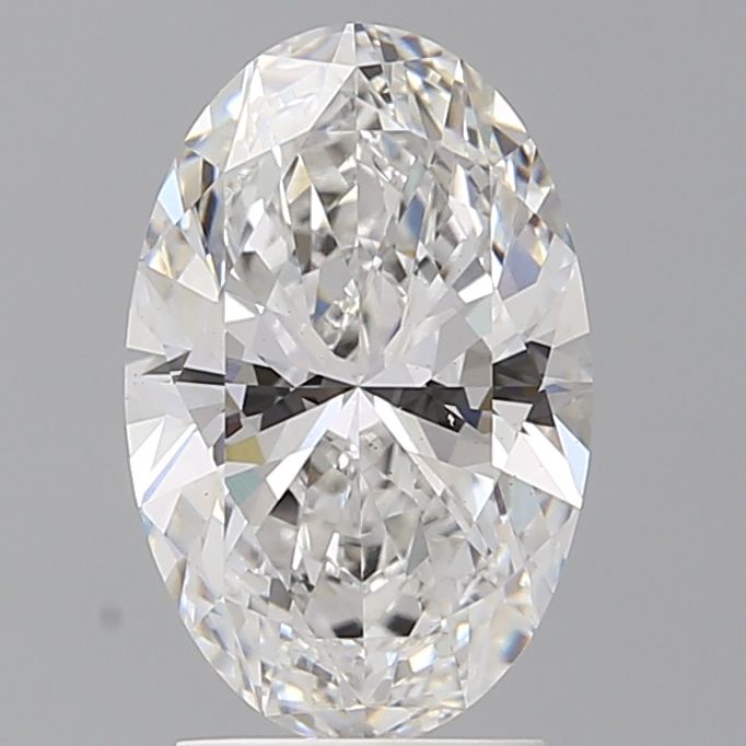 2.57 ct. oval Lab Grown Diamond front image