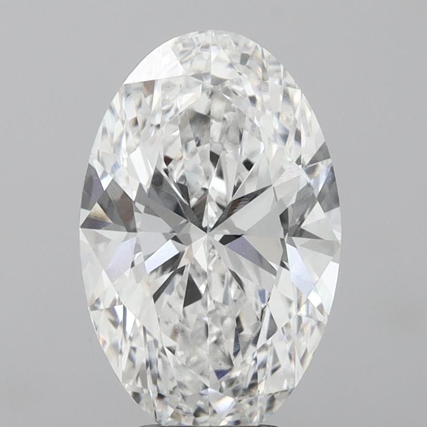 5.00 ct. oval Lab Grown Diamond front image