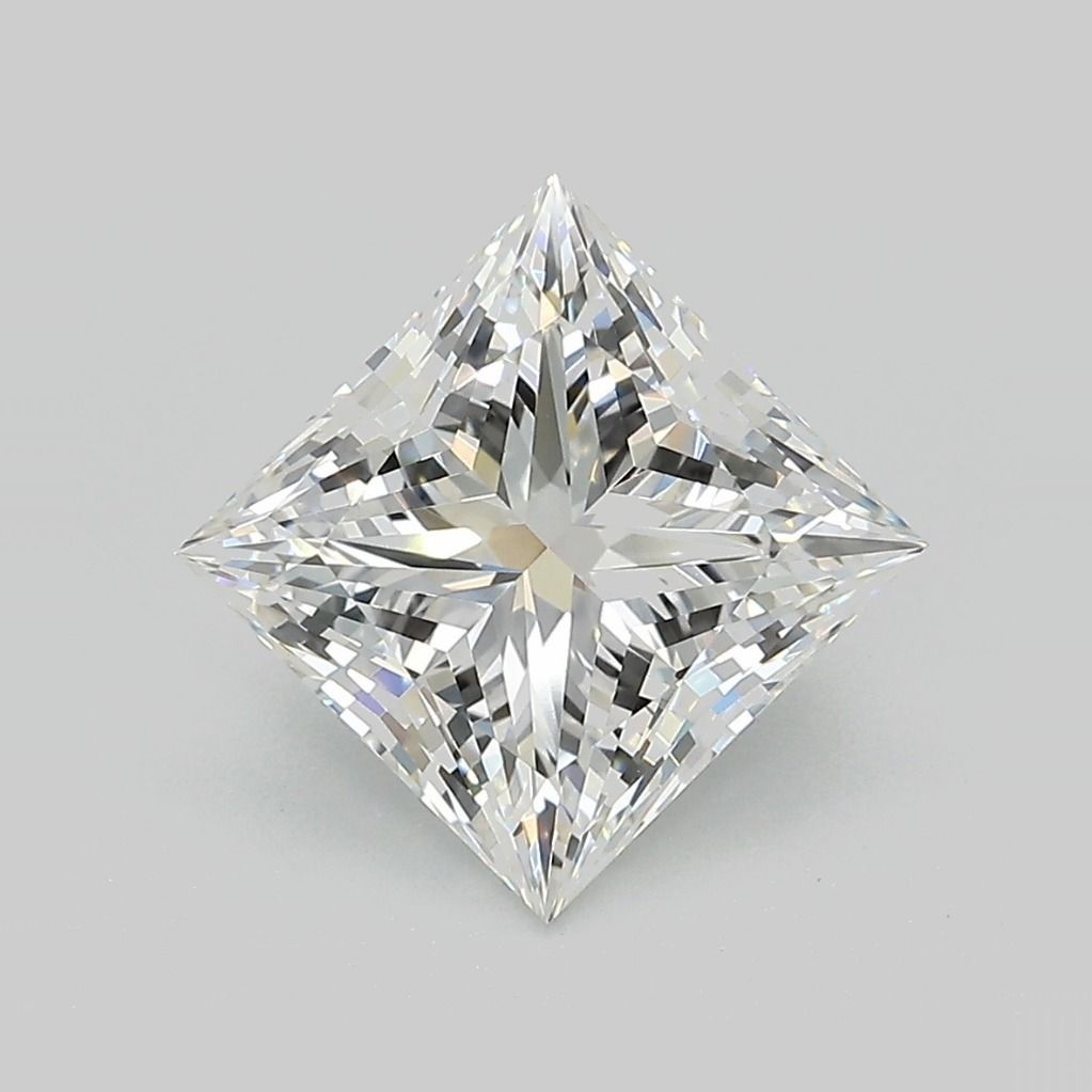 3.42 ct. princess Lab Grown Diamond front image