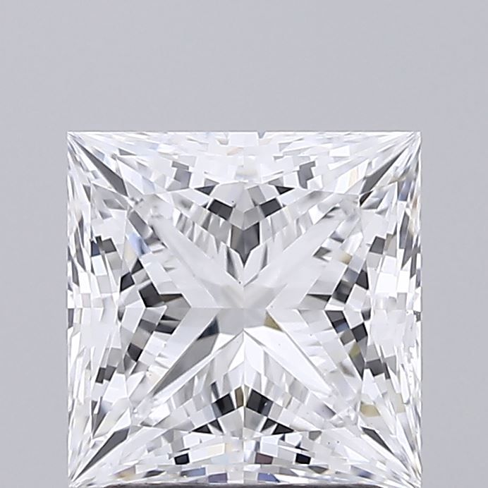 2.03 ct. princess Lab Grown Diamond front image