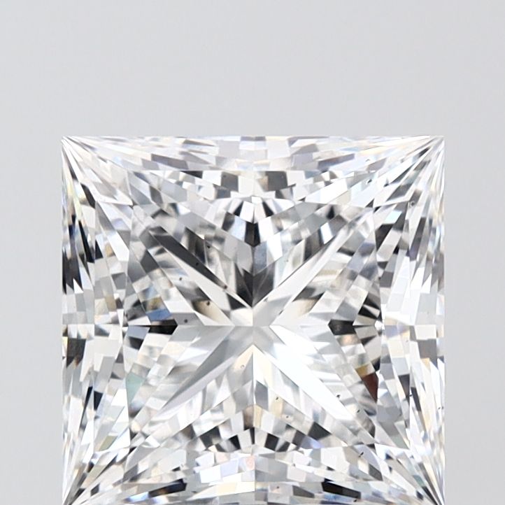 3.08 ct. princess Lab Grown Diamond front image
