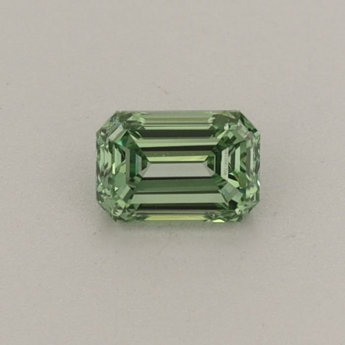 0.31 CT Fancy Vivid Green EMERALD