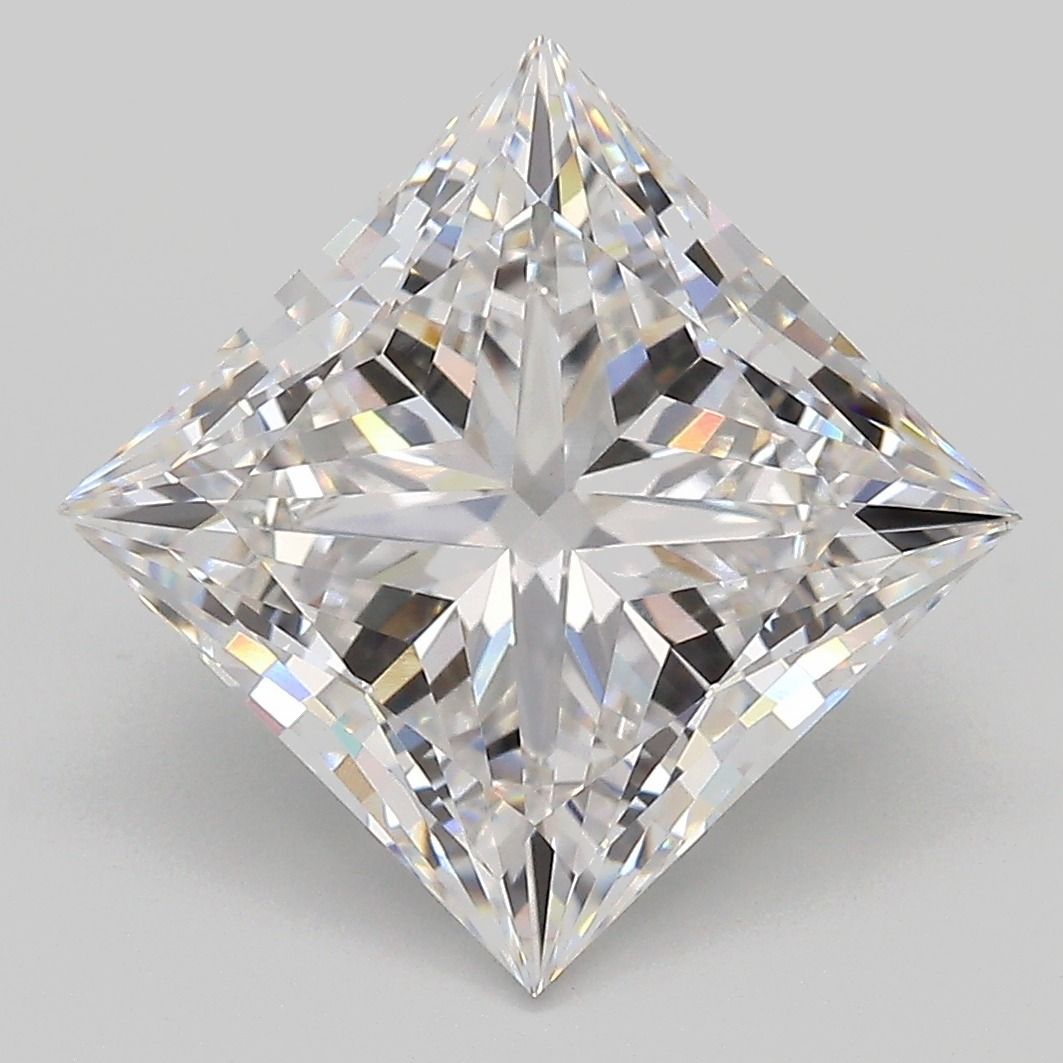 5.58 ct. princess Lab Grown Diamond front image