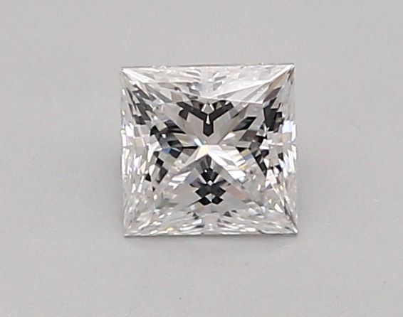 0.66 ct. princess Lab Grown Diamond front image