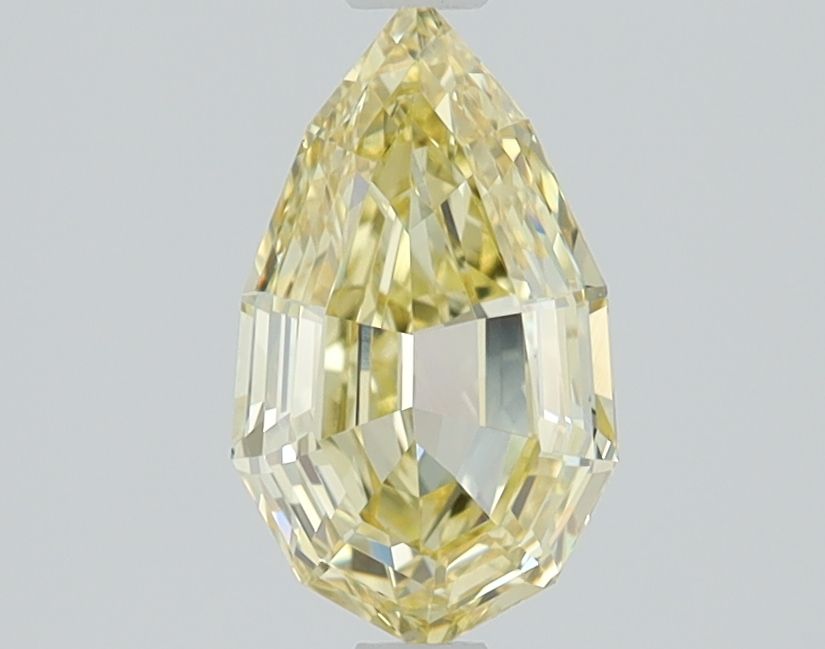 1.05 CT Fancy Yellow PEAR