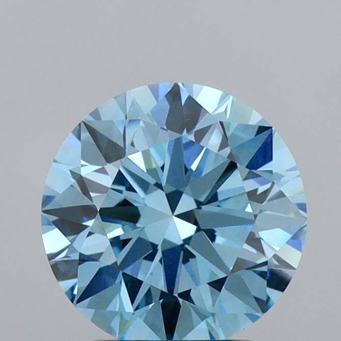 2.03 CT Fancy Vivid Blue ROUND