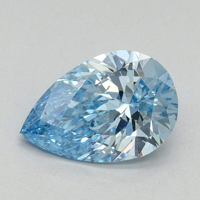 1.0 CT Fancy Vivid Blue PEAR