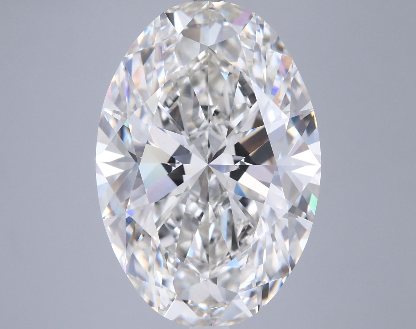 9.04 ct. oval Lab Grown Diamond front image