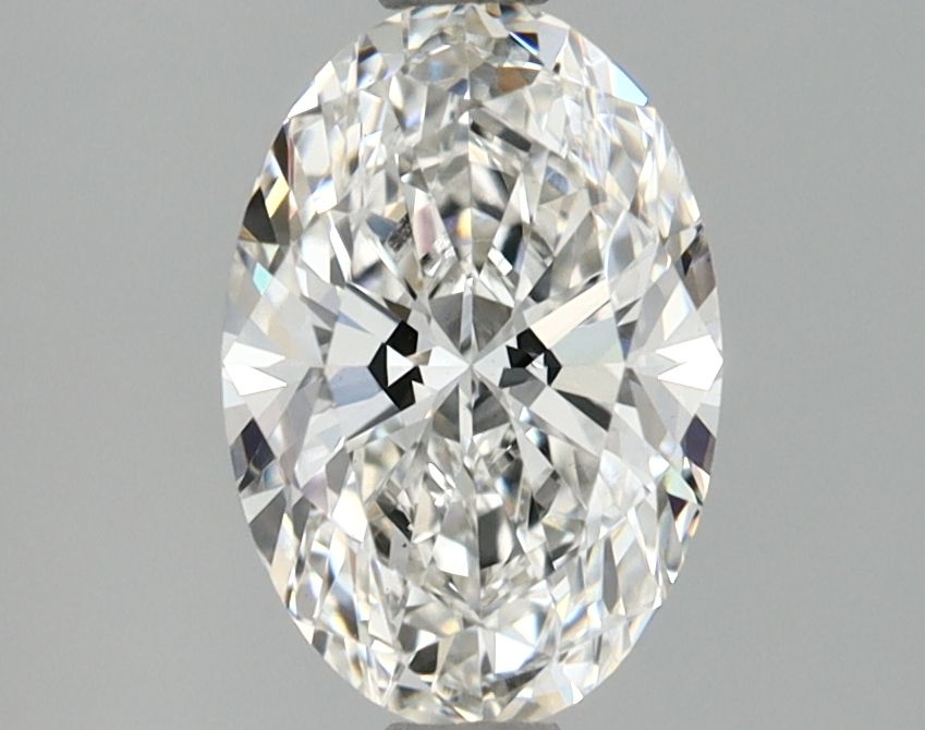 1.42 ct. oval Lab Grown Diamond front image
