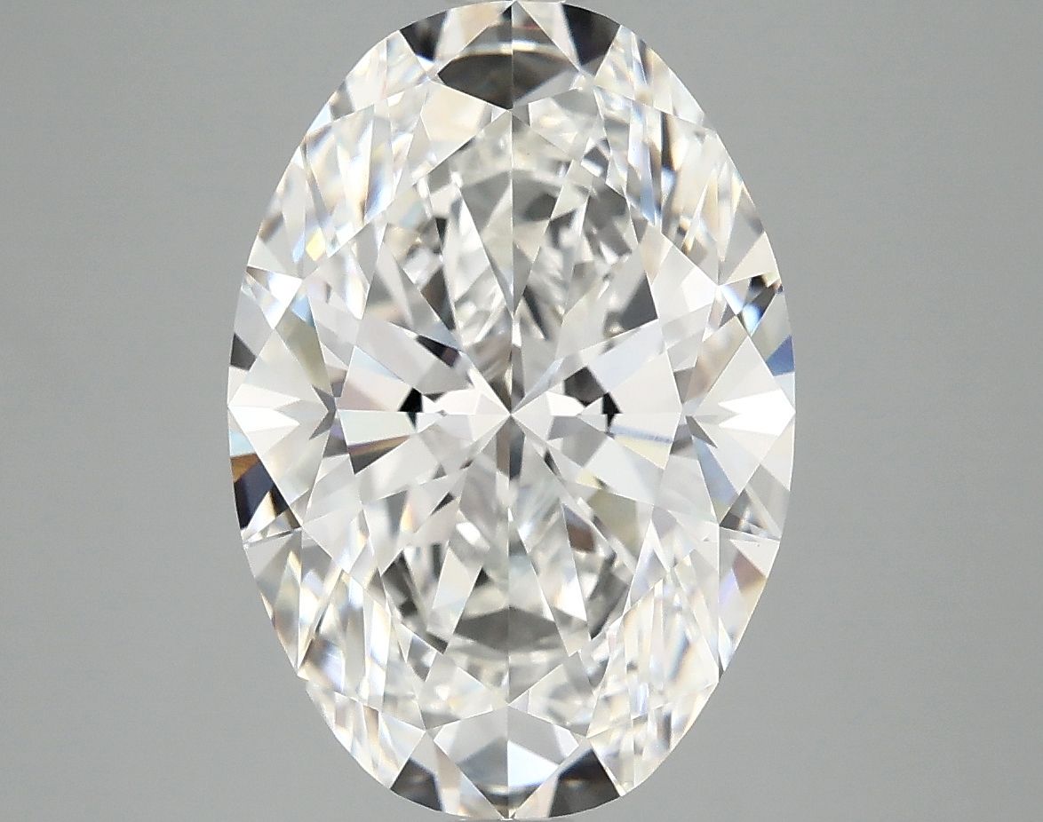 5.03 ct. oval Lab Grown Diamond front image