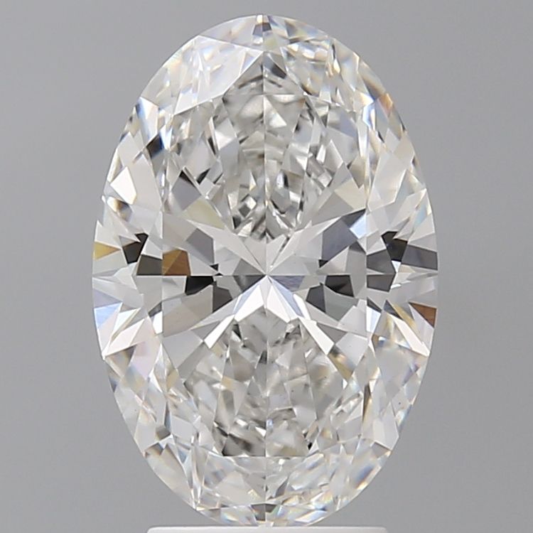 3.60 ct. oval Lab Grown Diamond front image