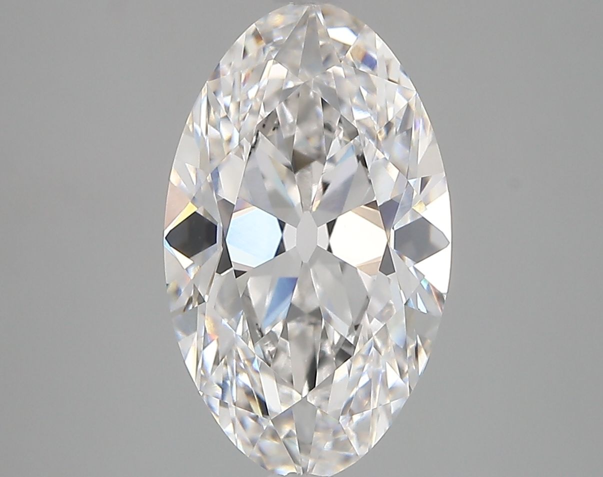 3.86 ct. oval Lab Grown Diamond front image