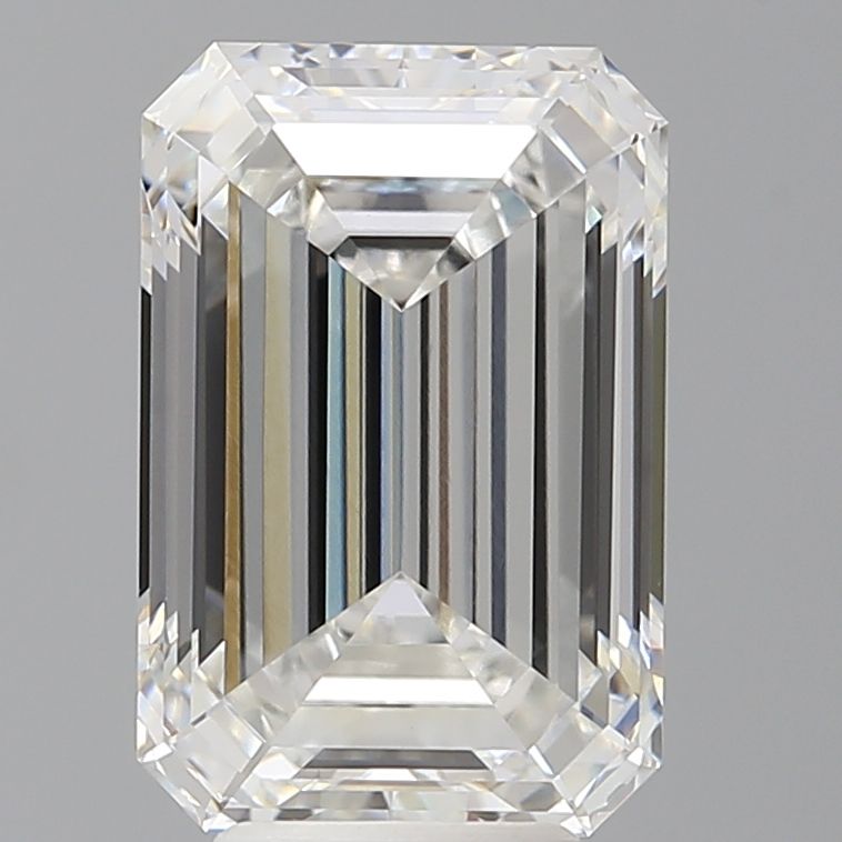 5.58 ct. emerald Lab Grown Diamond front image