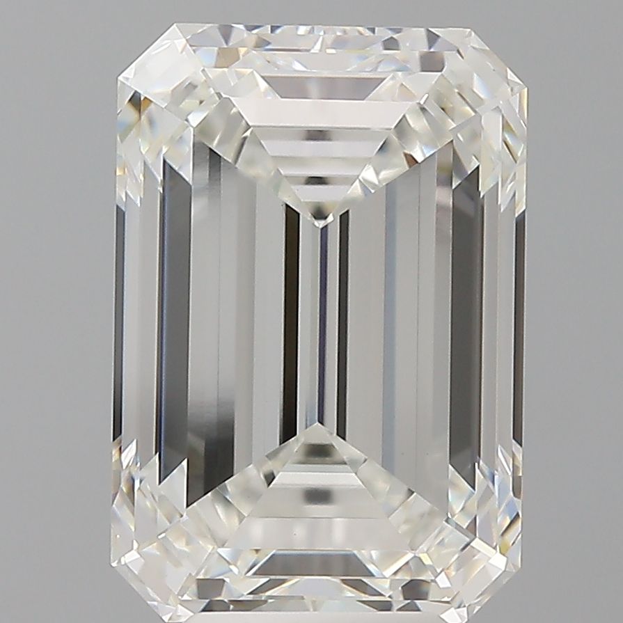 7.10 ct. emerald Lab Grown Diamond front image