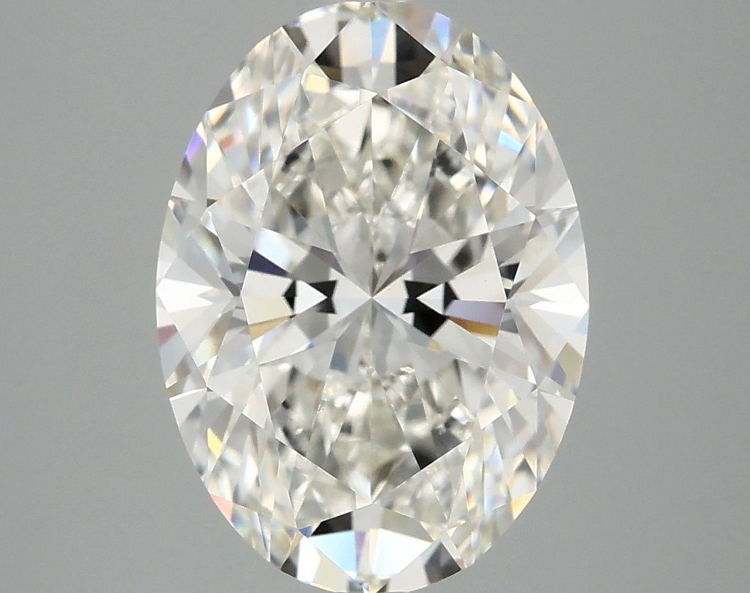 4.10 ct. oval Lab Grown Diamond front image