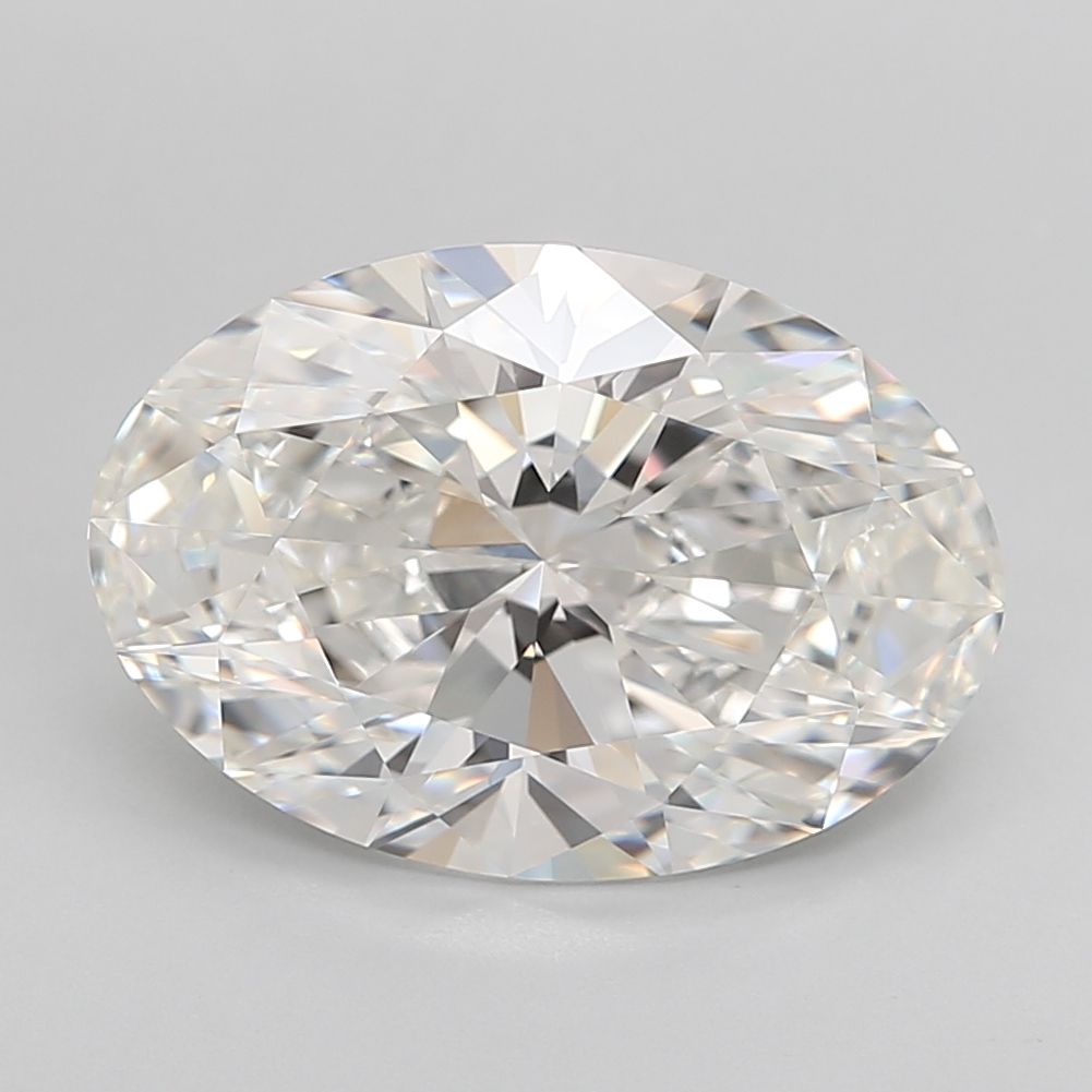 5.09 ct. oval Lab Grown Diamond front image