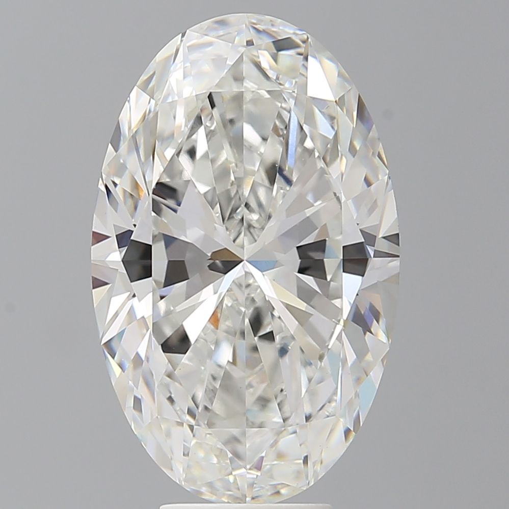 7.54 ct. oval Lab Grown Diamond front image