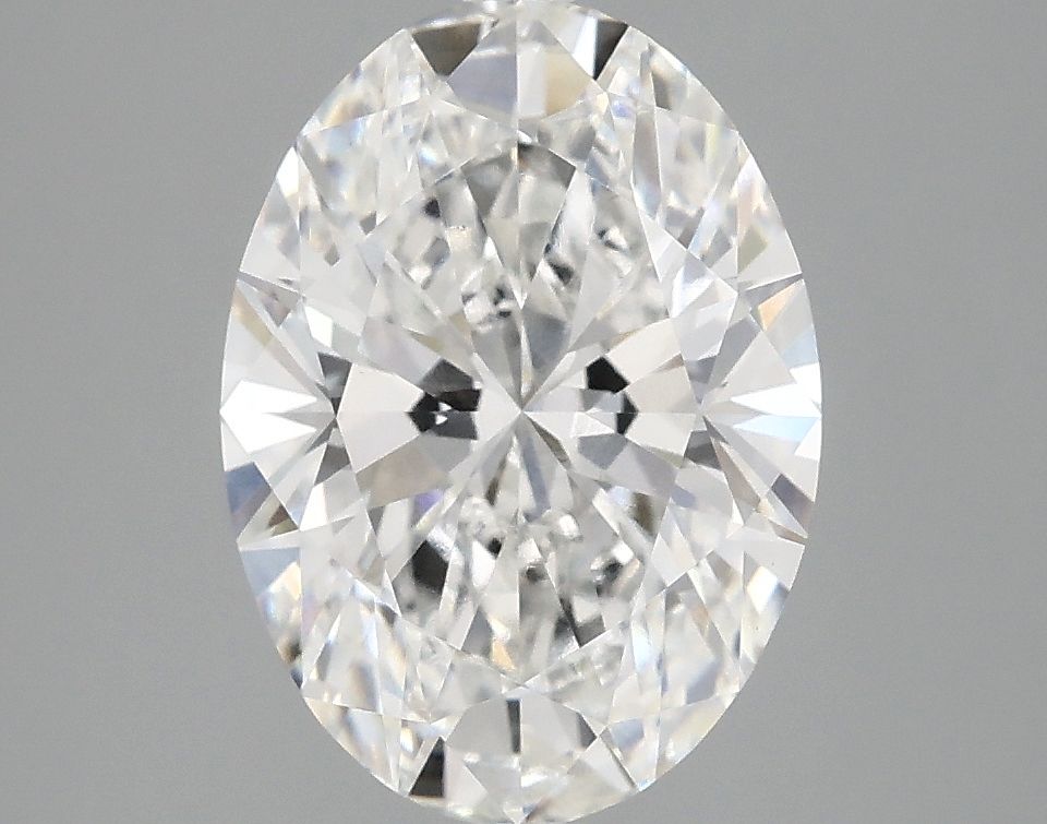 3.03 ct. oval Lab Grown Diamond front image