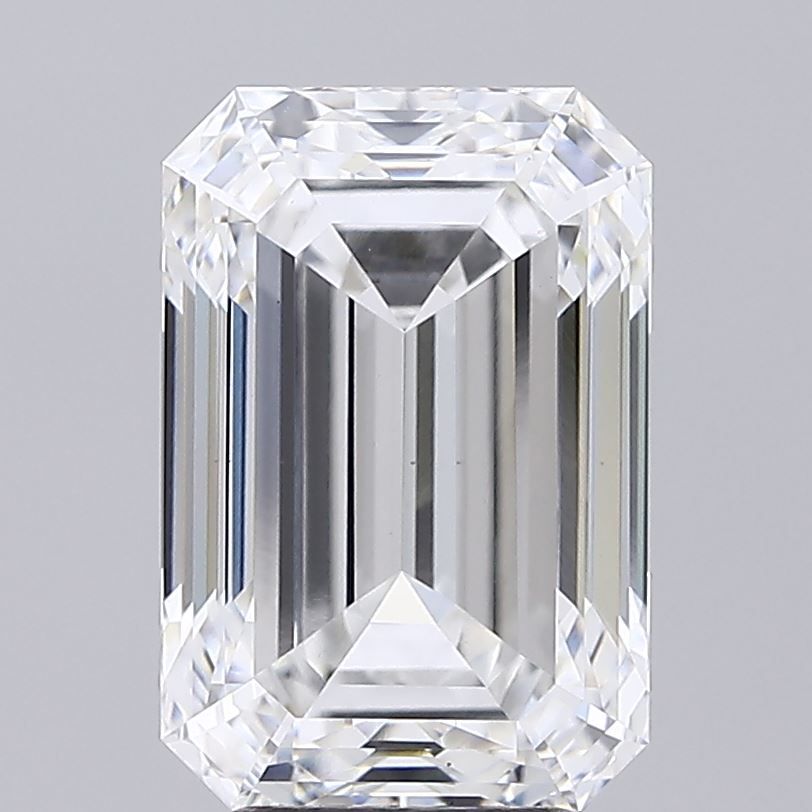 4.51 ct. emerald Lab Grown Diamond front image