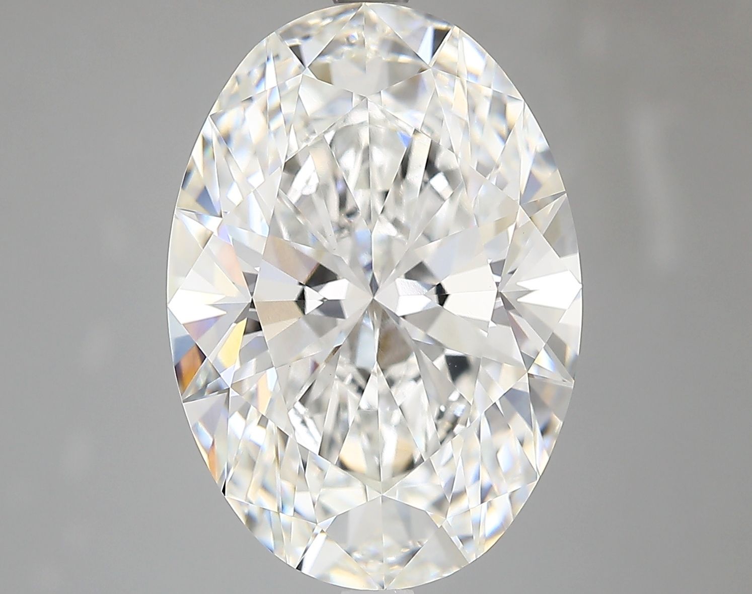 7.10 ct. oval Lab Grown Diamond front image