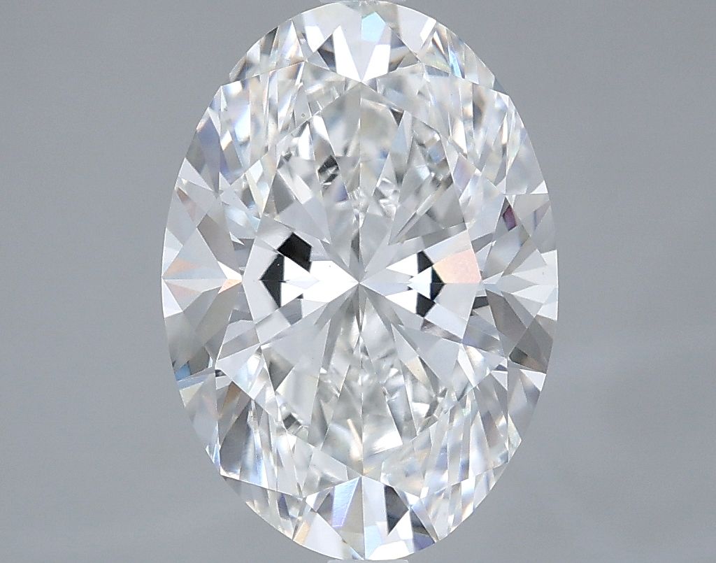 3.74 ct. oval Lab Grown Diamond front image