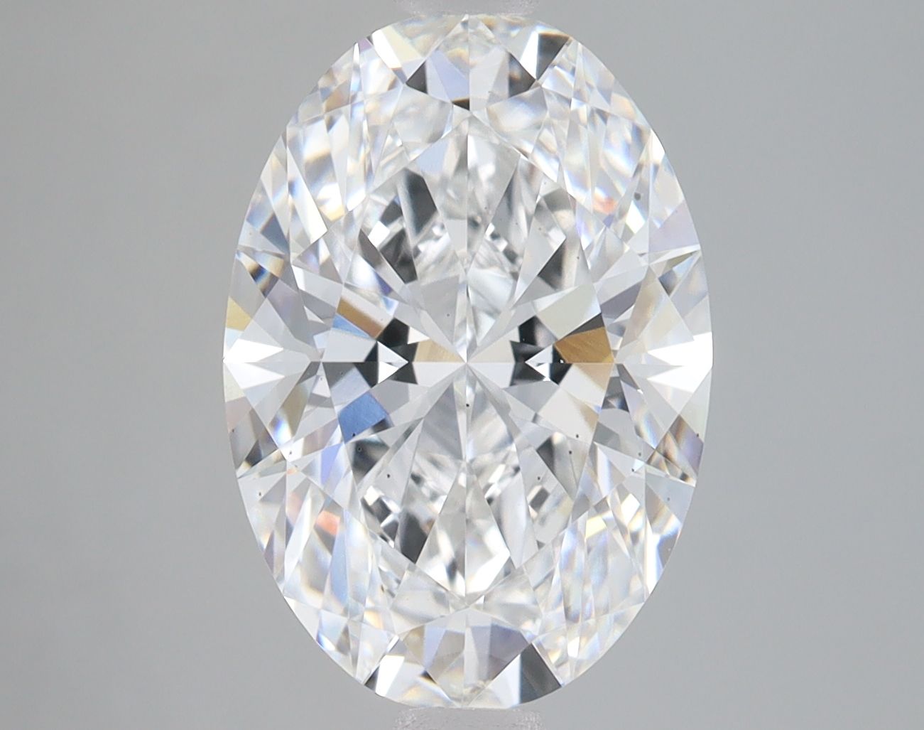 3.51 ct. oval Lab Grown Diamond front image