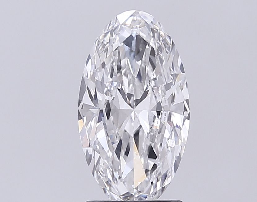 2.01 ct. oval Lab Grown Diamond front image