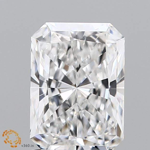 1.82 ct. radiant Lab Grown Diamond front image
