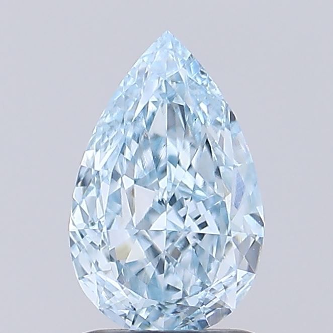 1.53 CT Fancy Vivid Blue PEAR