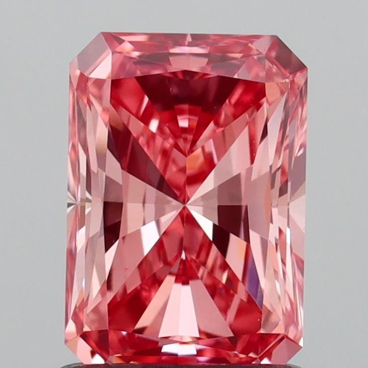 1.1 CT Fancy Vivid Pink RADIANT