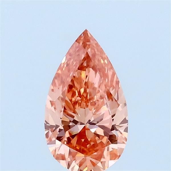 0.5 ct lab-grown Pear Diamond