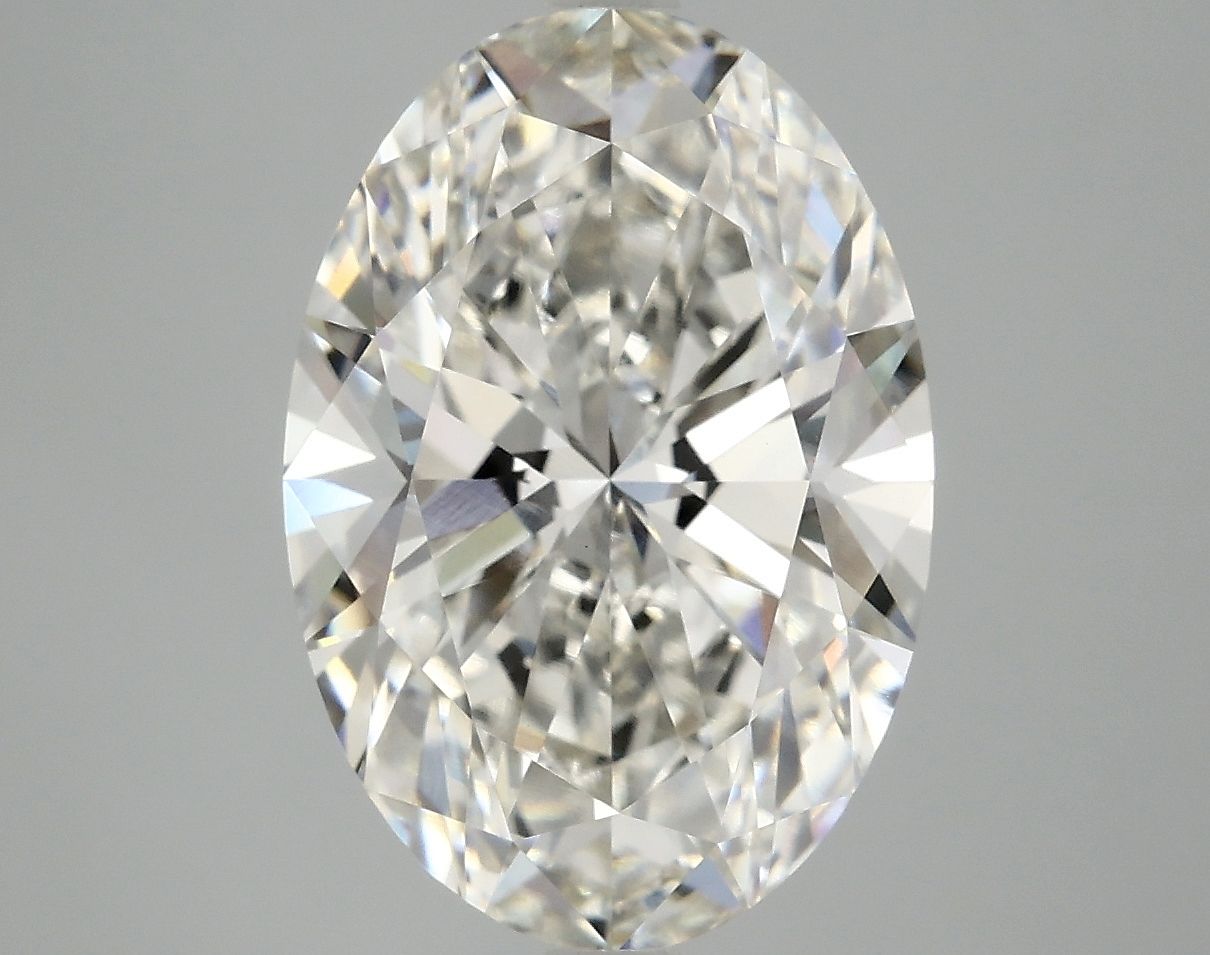 5.09 ct. oval Lab Grown Diamond front image