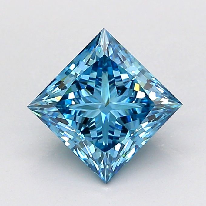 1.35 ct. princess Lab Grown Diamond front image