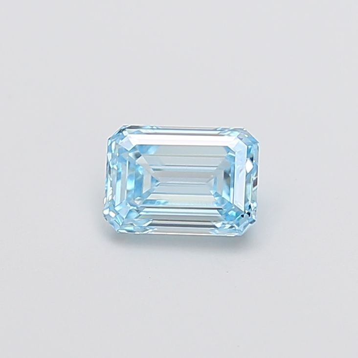 0.96 CT Fancy Vivid Blue EMERALD