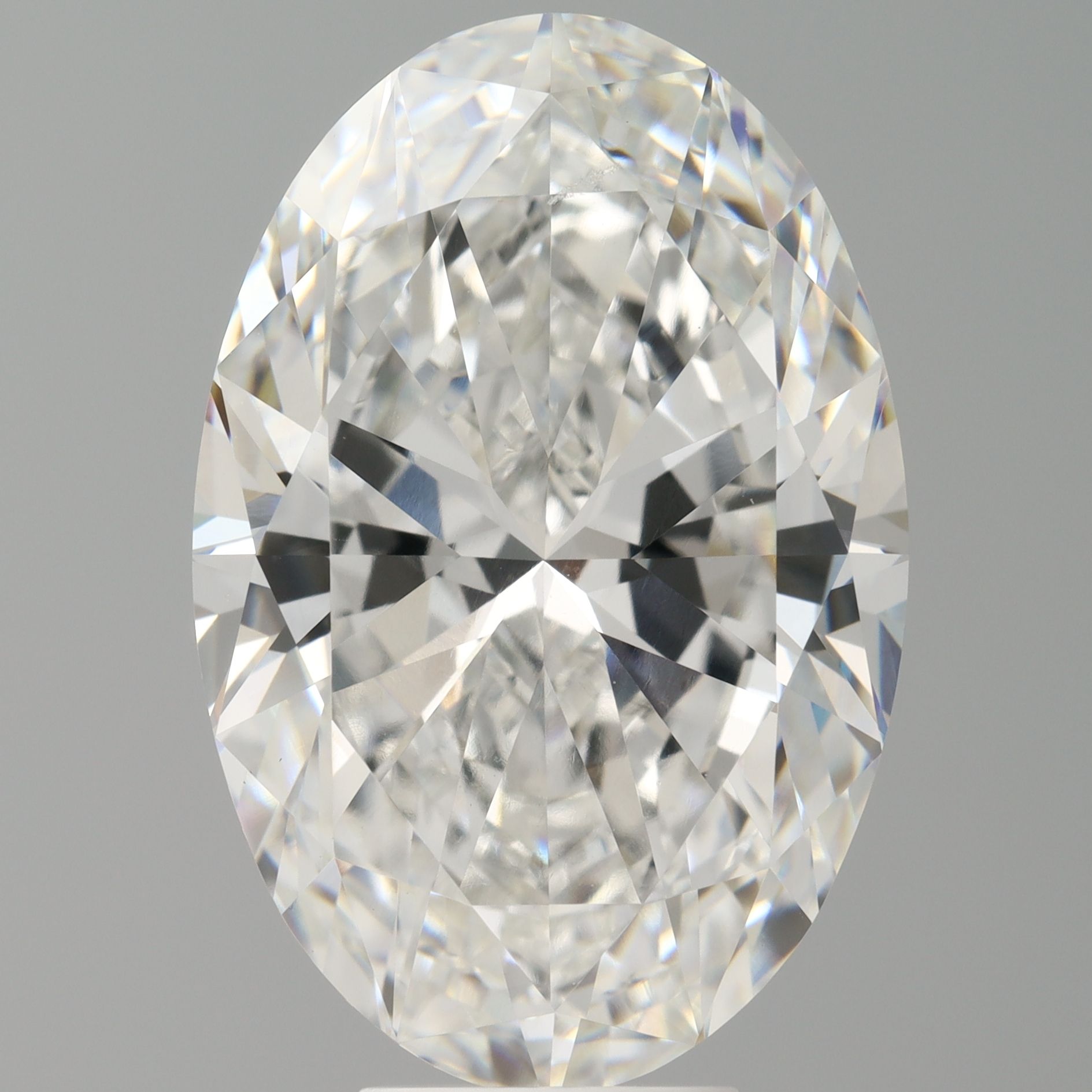 8.58 ct. oval Lab Grown Diamond front image