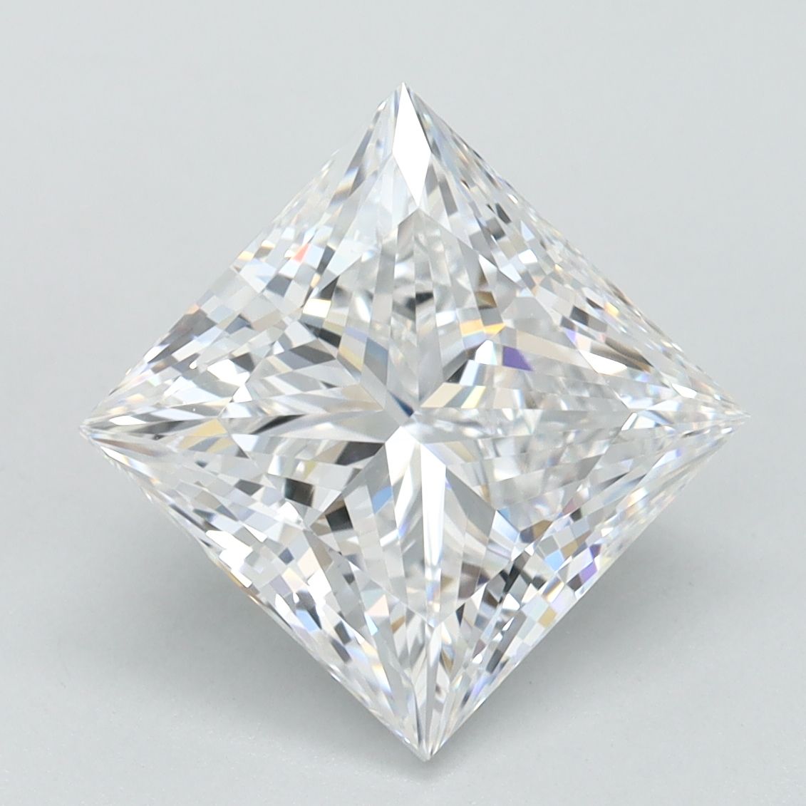 3.12 ct. princess Lab Grown Diamond front image