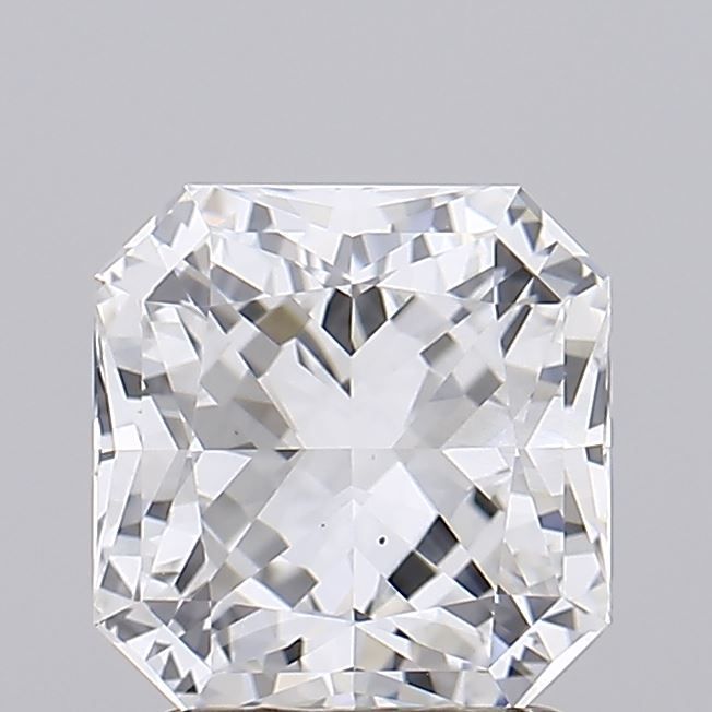 2.08 ct lab-grown Square radiant Diamond