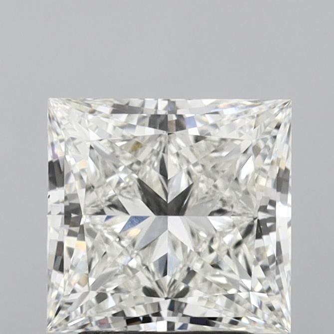 3.02 ct. princess Lab Grown Diamond front image