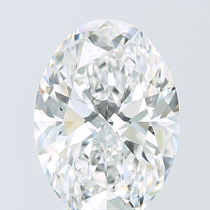 4.09 ct. oval Lab Grown Diamond front image