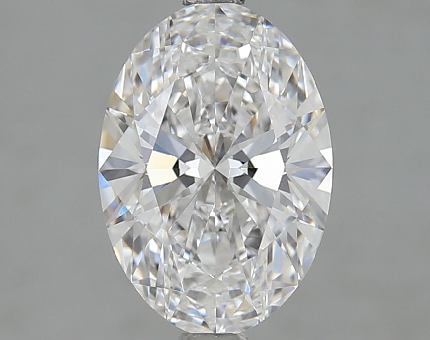 2.02 ct. oval Lab Grown Diamond front image