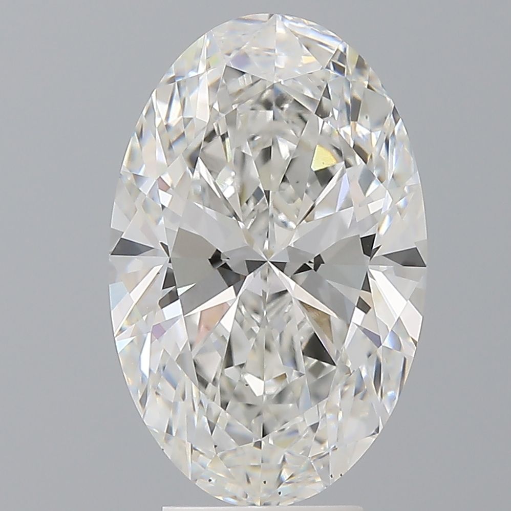 5.06 ct. oval Lab Grown Diamond front image