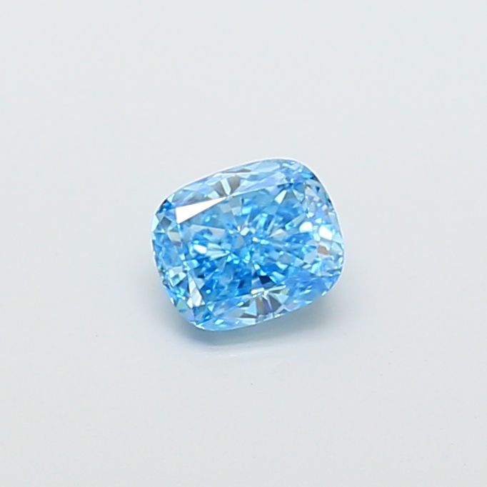 1.01 CT Fancy Vivid Blue CUSHION MODIFIED