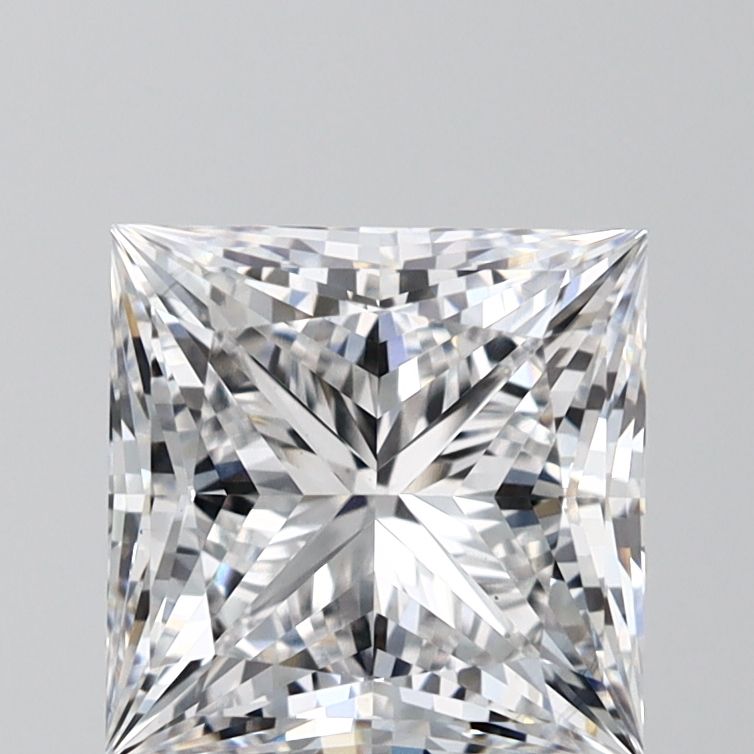 3.04 ct. princess Lab Grown Diamond front image