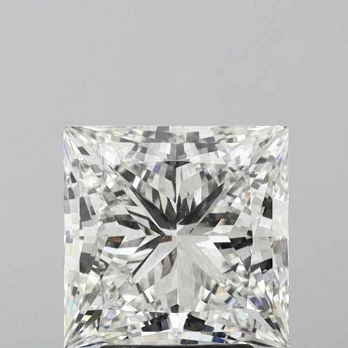 3.64 ct. princess Lab Grown Diamond front image